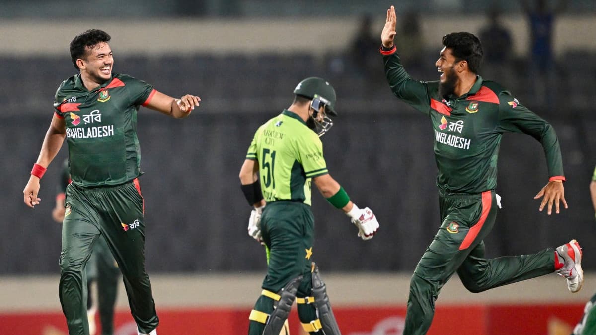 Dhaka Decider: Bangladesh Beat Pakistan by 11 Runs to Win Series